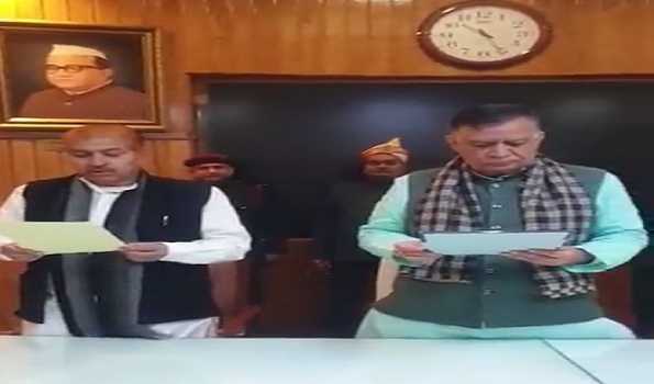 RLD MLA Madan Bhaiya takes oath