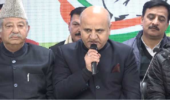 Tara Chand, Peerjada Sayeed rejoin Congress