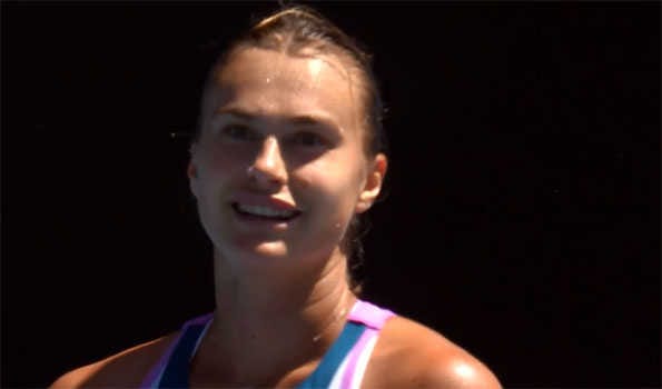 Sabalenka storms past Vekic, enters AO semis