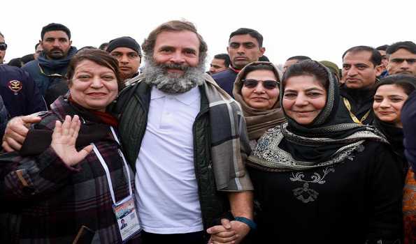 Day after security ‘breach’, BJY resumes in Kashmir amid tight security
