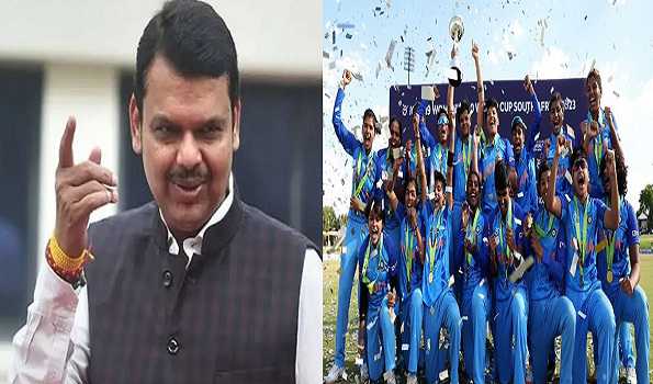 Dy CM congratulated U-19 women cricketers for their win