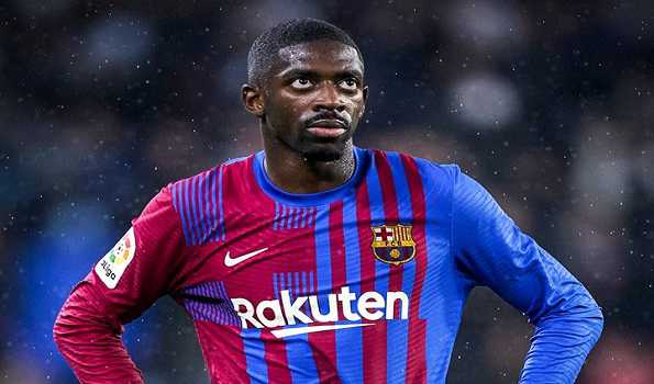 Muscle injury to sideline Barca’s Dembele for around a month