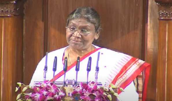 Over 550 districts will soon be connected by highways under Bharatmala: President Murmu