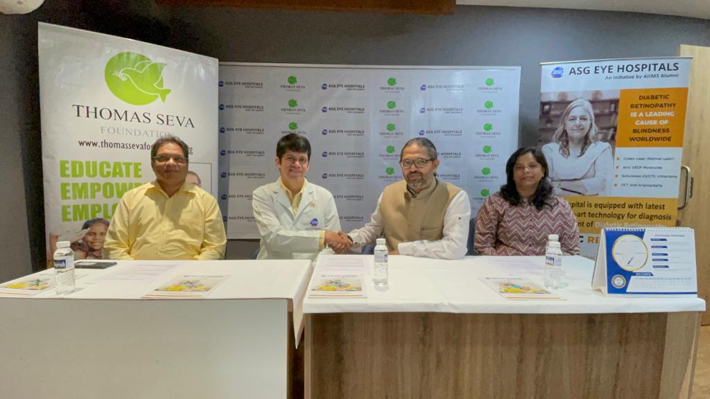 Thomas Seva Foundation & ASG Eye Hospital adopt Velim constituency