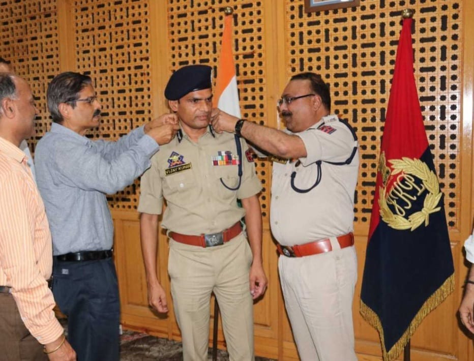 ADGP Kashmir Vijay Kumar Gets President’s Police Medal For ‘Distinguished Services’.
