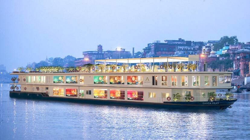 World’s longest river cruise Ganga Vilas begins voyages
