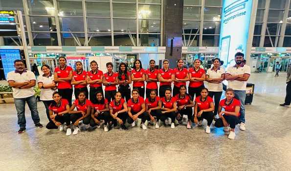 Indian Junior Women’s Hockey Team leave for South Africa