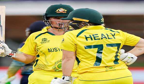 Australia smash Sri Lanka to make it three wins from three