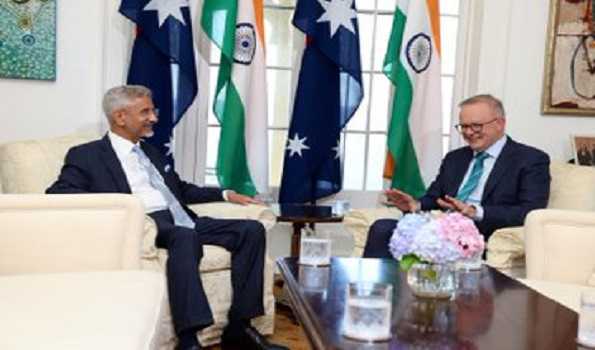 EAM calls on Australian PM in Sydney
