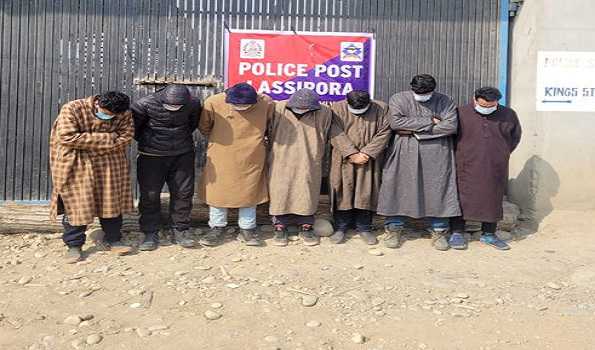 7 arrested for pouring bleach in a canal that led to death of multiple fishes at Pulwama farm
