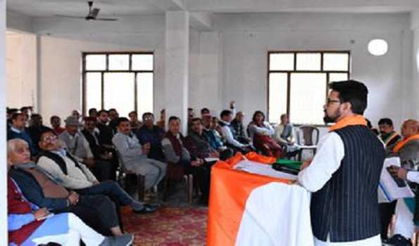 Introspect the causes of defeat in VS election : Anurag Thakur
