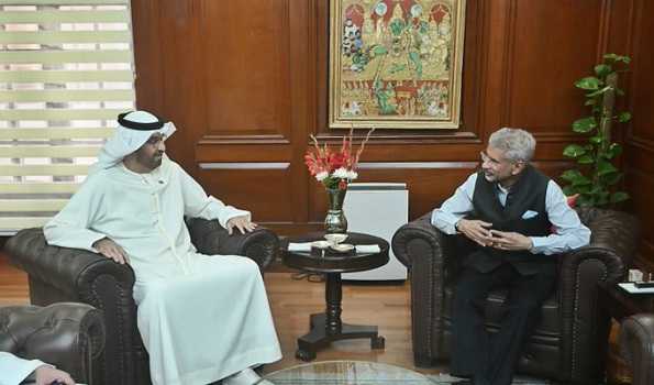 EAM holds talks with visiting UAE Minister