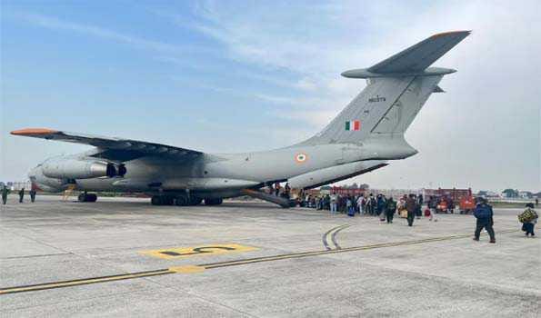IAF airlifts 388 citizens from Jammu to Leh