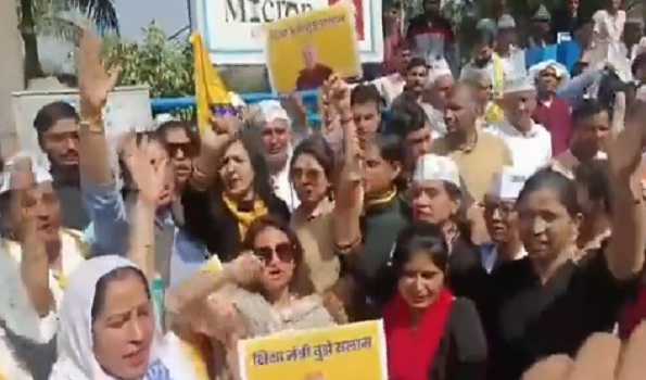Security beefed up outside AAP & BJP offices, CBI hqts