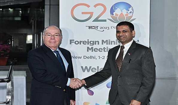 Foreign Ministers begin arriving for G20 meeting