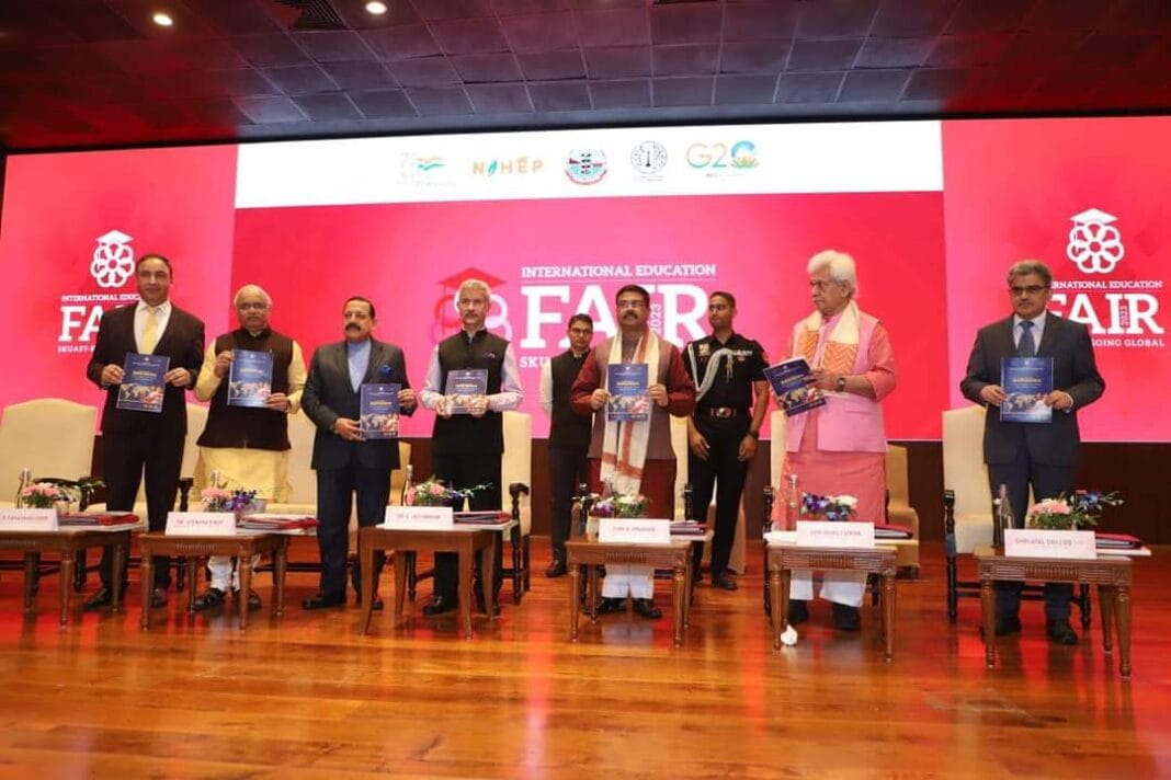 Union External Affairs Minister Dr. S. Jaishankar Inaugurates First International Education Fair of J&K
