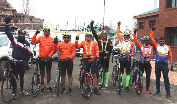 Asia s longest Ultra cycling race flagged off from Srinagar Goa