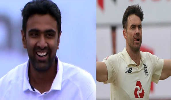 Ashwin replaces James Anderson as No.1 ranked Test bowler