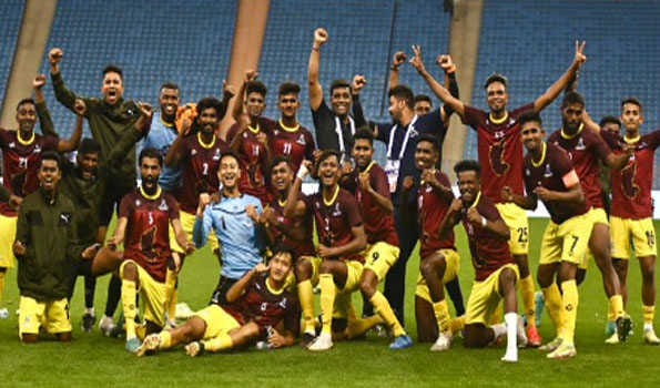 Karnataka entered Santosh Trophy final after 47 years