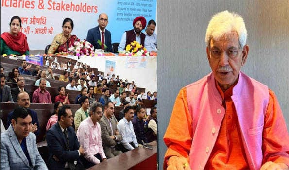 Nearly 350 modern health infra projects coming up in J&K: LG Sinha