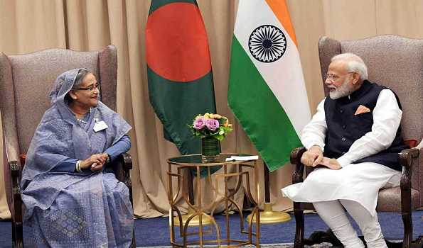 Modi, Hasina open cross-border oil pipeline Mar 18