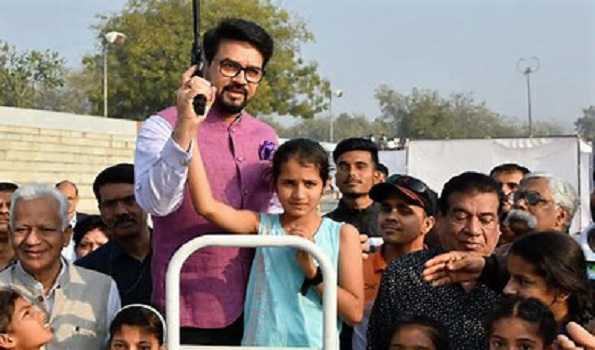 Anurag Thakur kicks off ‘Khelo India Dus ka Dum’ event