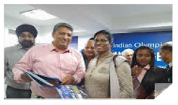 JKOA official meets IOA Chief PT Usha brief her on J&K’ sports scenario