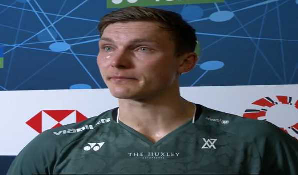 Axelsen ousted from All England Badminton Open