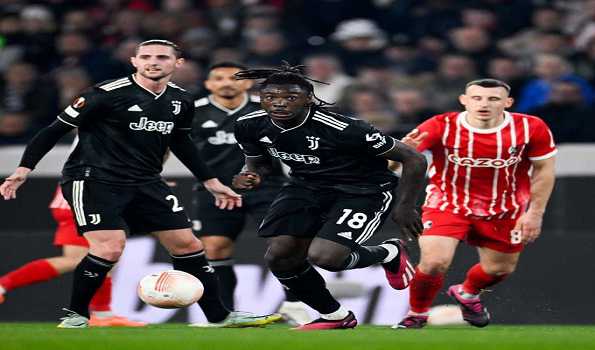 Juventus beat Freiburg to advance into Europa League quarters