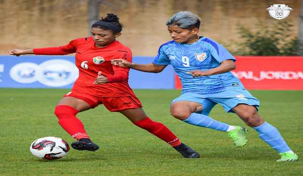 Indian women suffered a 1-2 loss against Jordan in first friendly