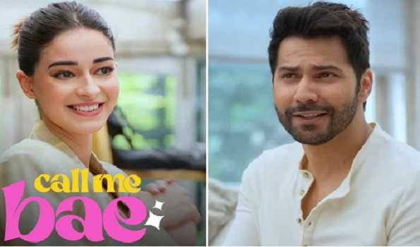 Varun Dhawan reveals Ananya Panday as lead of ‘Call Me Bae’
