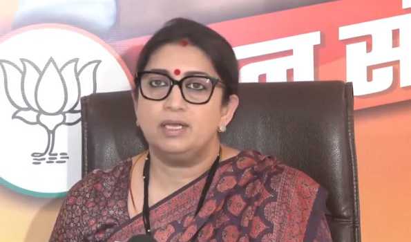 Not the first time Rahul Gandhi insulted backward communities: Irani