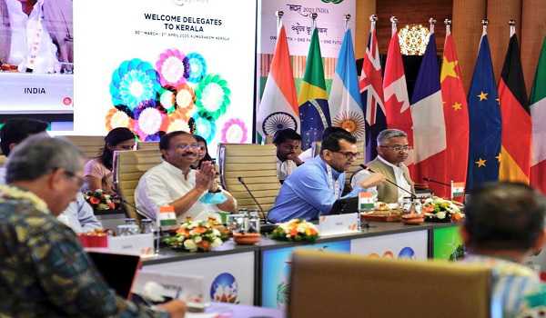 MoS Muraleedharan joins 2nd G20 Sherpa meeting in Kumarakom