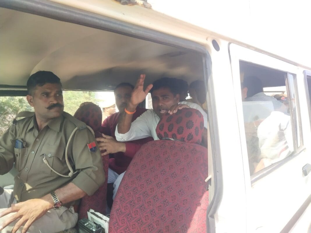 Bharatpur police arrest VHP, Bajrang Dal members for protesting against Ashok Gehlot