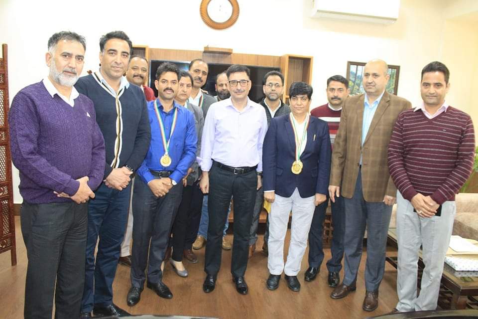 JKP Bags two Gold and one Silver in 15th All India Police Badminton Championship