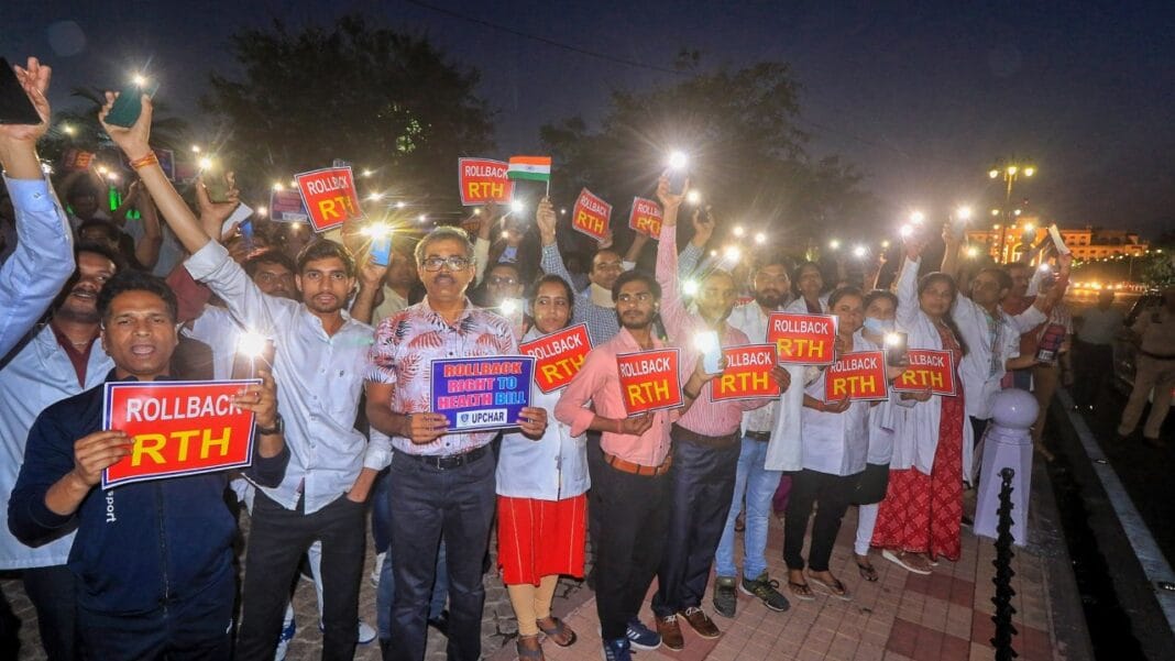 Healthcare collapses in Rajasthan amidst strike against Right to Health