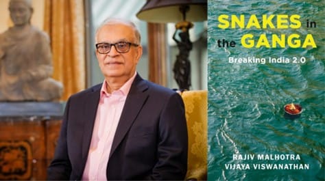 Snakes in the Ganga, author – Rajiv Malhotra & Vijaya Vishwanathan