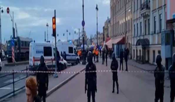 Russia: 1 dead, 32 injured in St. Petersburg cafe blast