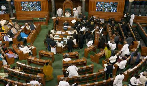 Lok Sabha adjourned amid Oppn ruckus