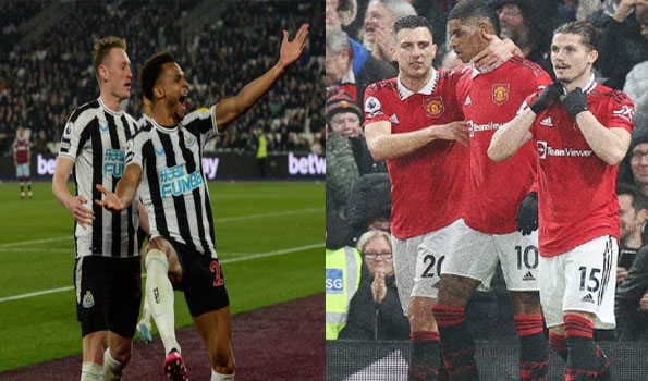 Newcastle, Man Utd both win to strengthen top-four claims in EPL