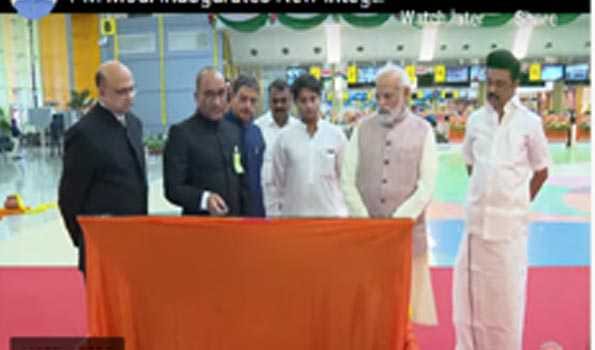 Modi inaugurates Chennai Intl Airport new Integrated Terminal Building