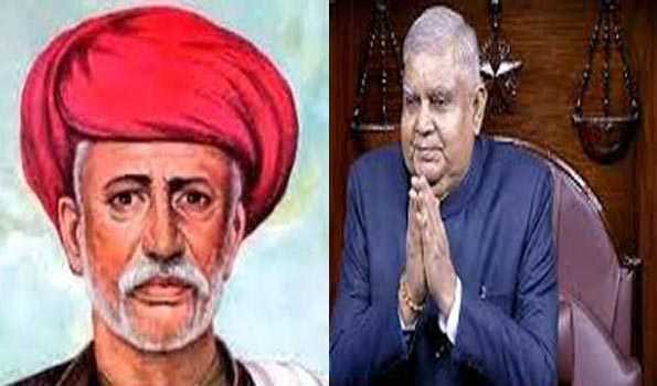 Vice President pays homage to Mahatma Jyotiba Phule
