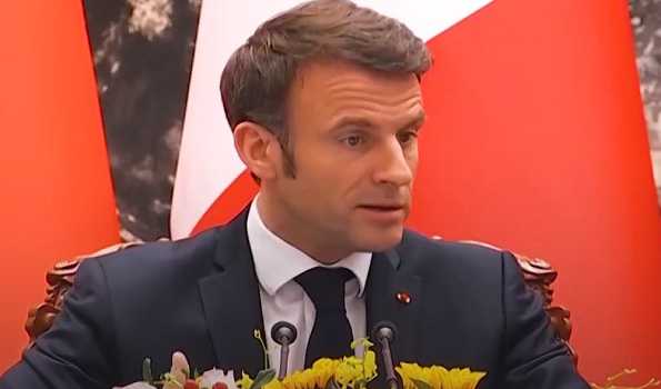 Macron calls for “European sovereignty”