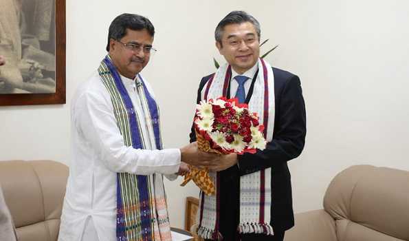 Japanese Ambassador calls on Tripura CM