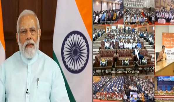 World is seeing India as a ‘bright spot’ despite recession: PM Modi on Rozgar Mela
