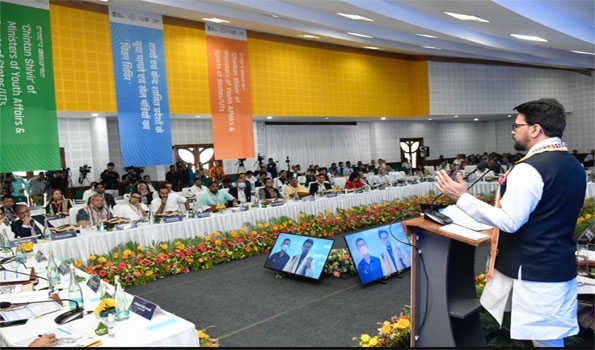 Centre, states should work together to promote sports: Union Minister Thakur