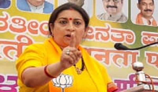 Are you No.2 to Shivakumar or Siddaramaiah? : Smriti taunts Shettar
