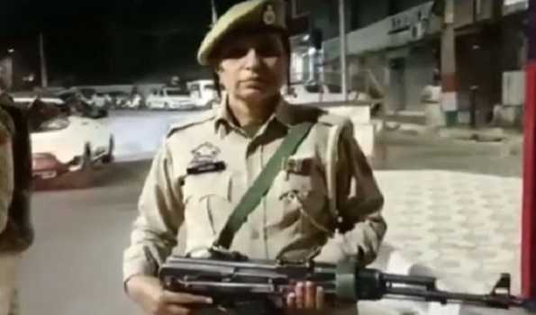 In a first, ‘women in khaki’ perform duty in night hours at checkpoints in Jammu city