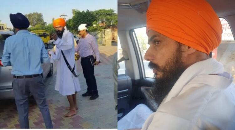 Khalistani Amritpal Singh arrested by Punjab police, flown to Dibrugarh jail