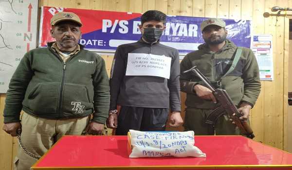 Wanted drug smuggler arrests in Baramulla: Police